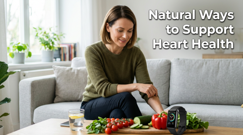 A woman exploring how to lower blood pressure without medication using natural lifestyle habits and healthy foods.