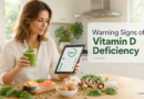 A woman reviewing health information about the warning signs of vitamin d deficiency.